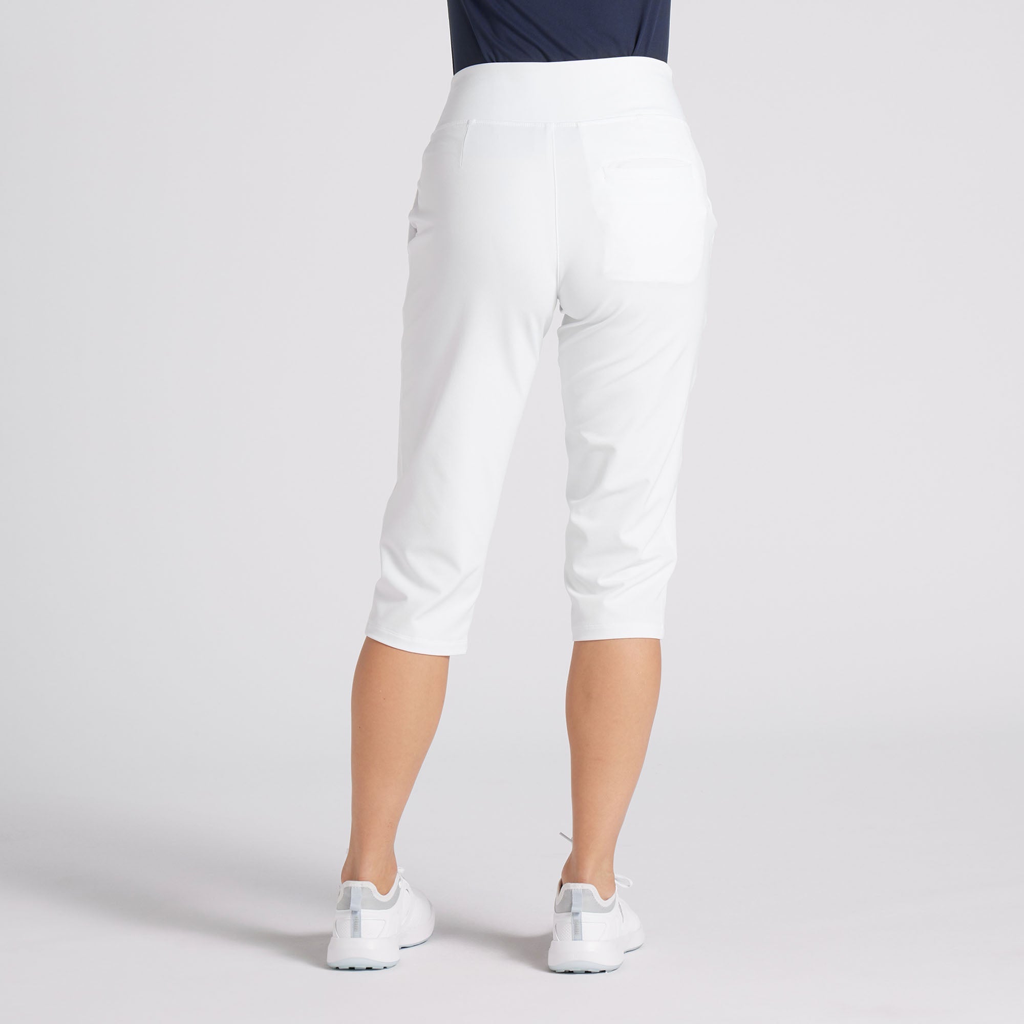 Women's Stretch Capri Golf Pants - Breathable Comfort for Everyday Wear & Outdoor Activities | Perfect for Golf, Yoga, Running & Casual Wear