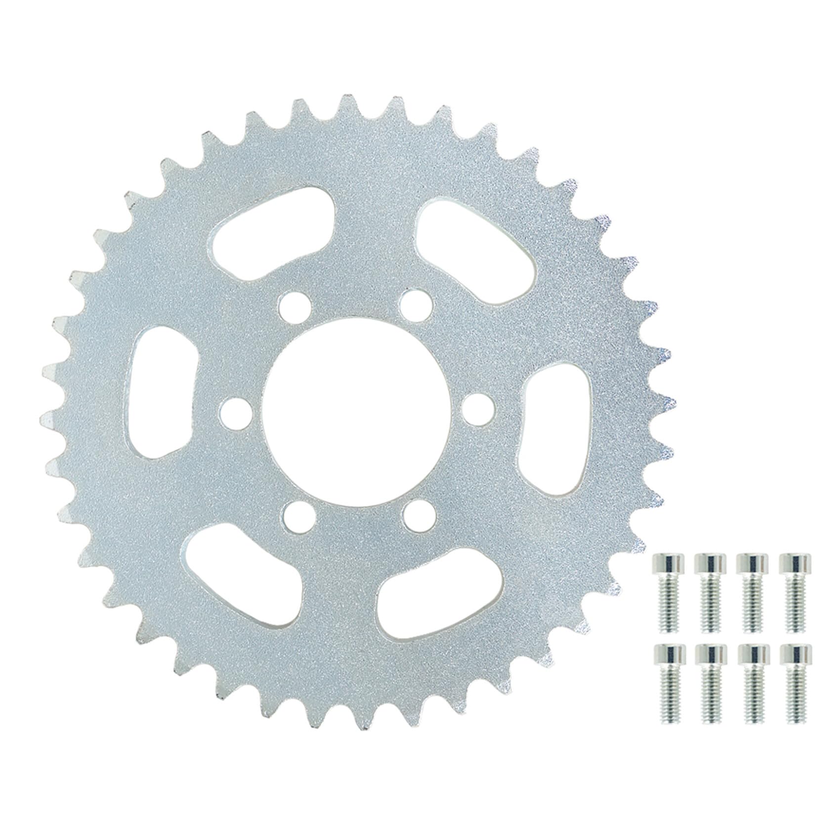 35T 40 Teeth Rear Sprocket 5 Inch Replacement for Mini Bike Go Kart Quad - Durable Chain Sprocket for Off-Road Racing, Trail Riding & DIY Mini Bike Projects