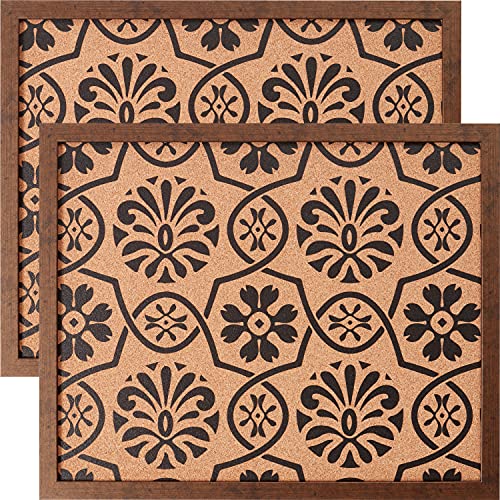 Copper Frame - Floral Pattern