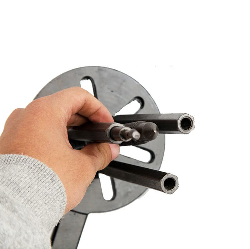 Bearing Disassembly Puller Set - 3 Jaw Inner Hole Puller Removal Tool with Plastic Case DL1 - Perfect for Automotive, Industrial, and DIY Mechanical Repairs