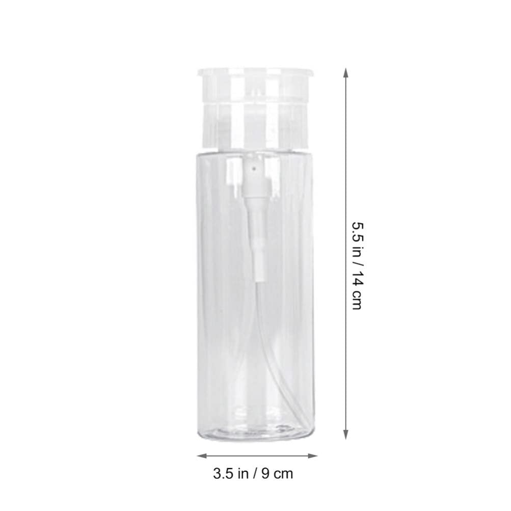 SOLUSTRE 6-Pack Refillable Pump Dispenser Bottles for Shampoo, Hand Soap, Lotion & Liquid - Empty Push Down Cosmetic Containers with Foaming Pump - Perfect for Bathroom, Salon, Travel & Pet Care