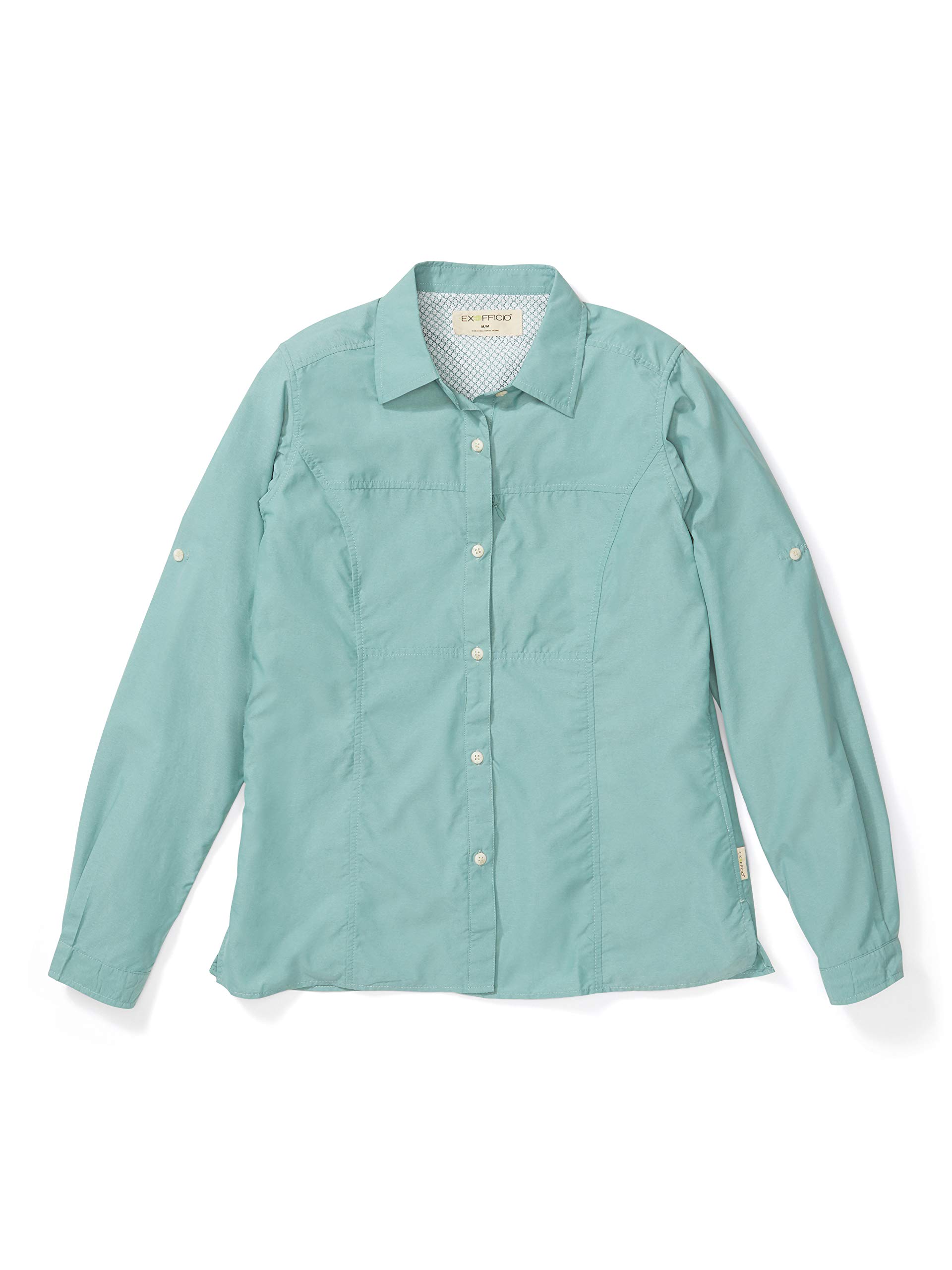 ExOfficio Women's Lightscape Long Sleeve Shirt - UPF 50+ Sun Protection, Moisture-Wicking & Odor-Resistant Travel & Hiking Top for Outdoor Adventures