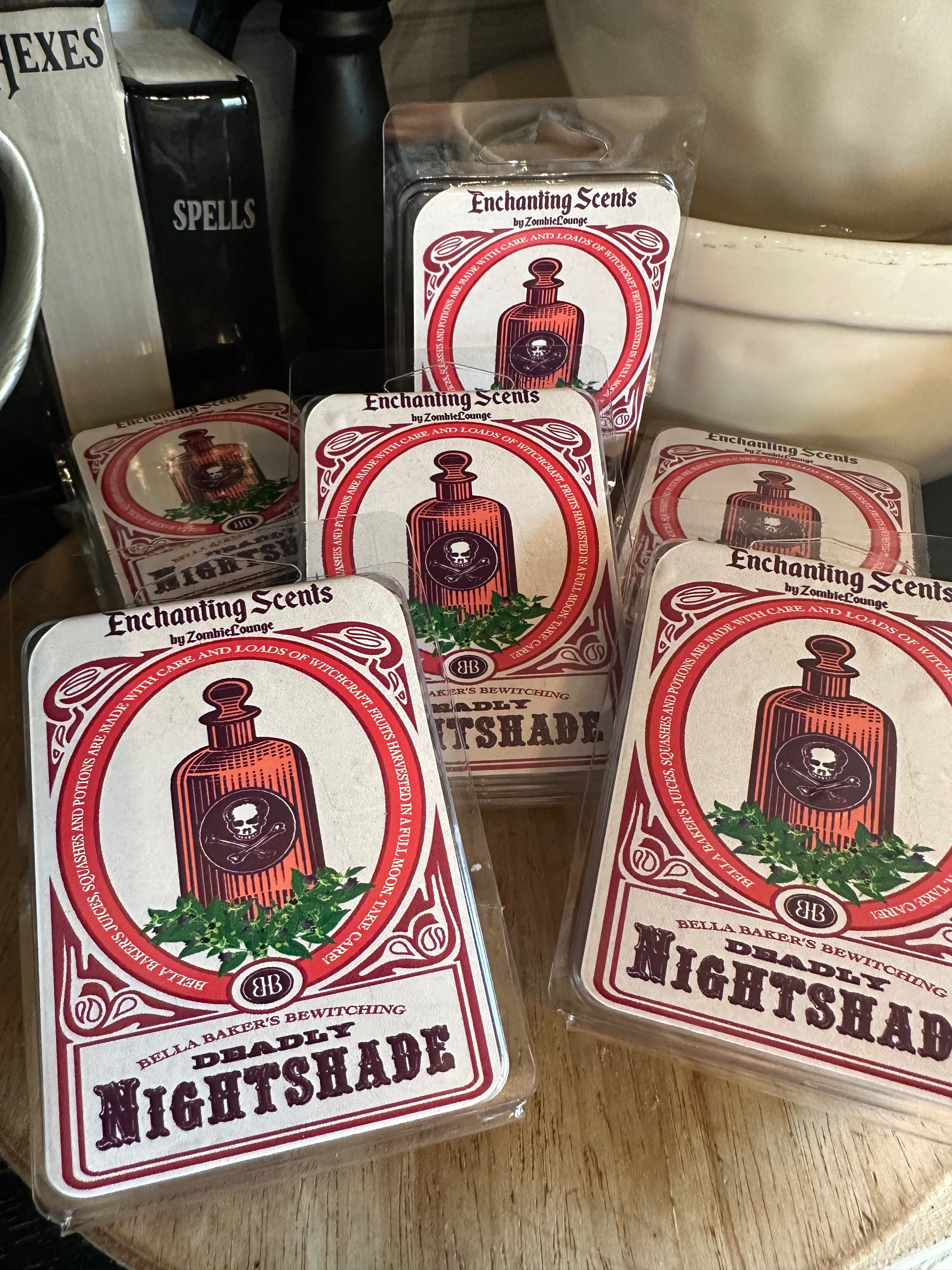 Deadly Nightshade Scented Wax Melts for Home Fragrance - Perfect for Aromatherapy, Relaxation & Stress Relief