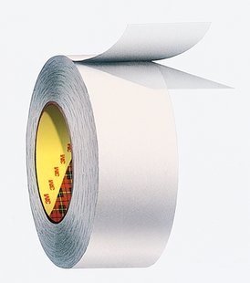 3M 666 Clear Bonding Tape - 1/2 Inch Width x 3.8 Mil Thick - Strong Adhesive Polyethylene Liner - 14390 (Case of 12 Rolls) - Perfect for Home Repairs, Crafts & DIY Projects