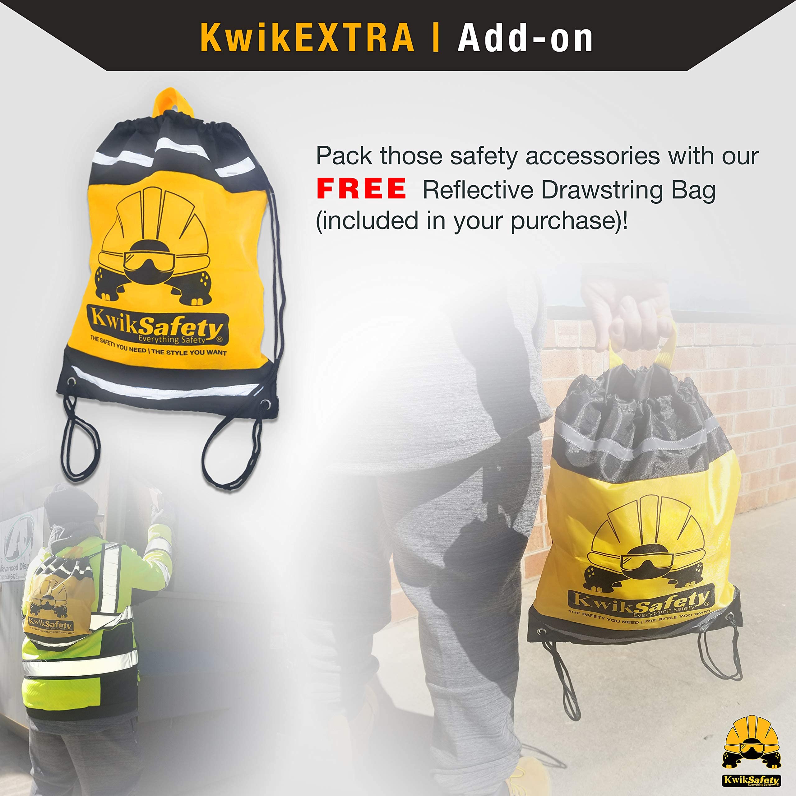 KwikSafety SCORPION Fall Protection Safety Harness with 6 ft Lanyard - ANSI & OSHA Certified for Construction, Roofing & Industrial Work - Durable Full Body Harness for Height Safety