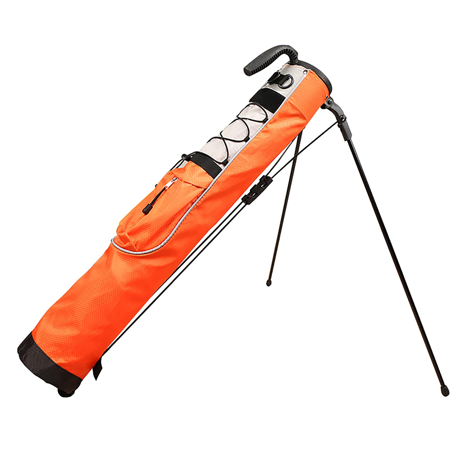 Premium Lightweight Golf Stand Bag with 2-Way Dividers & Multiple Pockets - Easy Carry Shoulder Bag for Organized Golf Gear - Perfect for Golfers, Tournaments & Practice Sessions