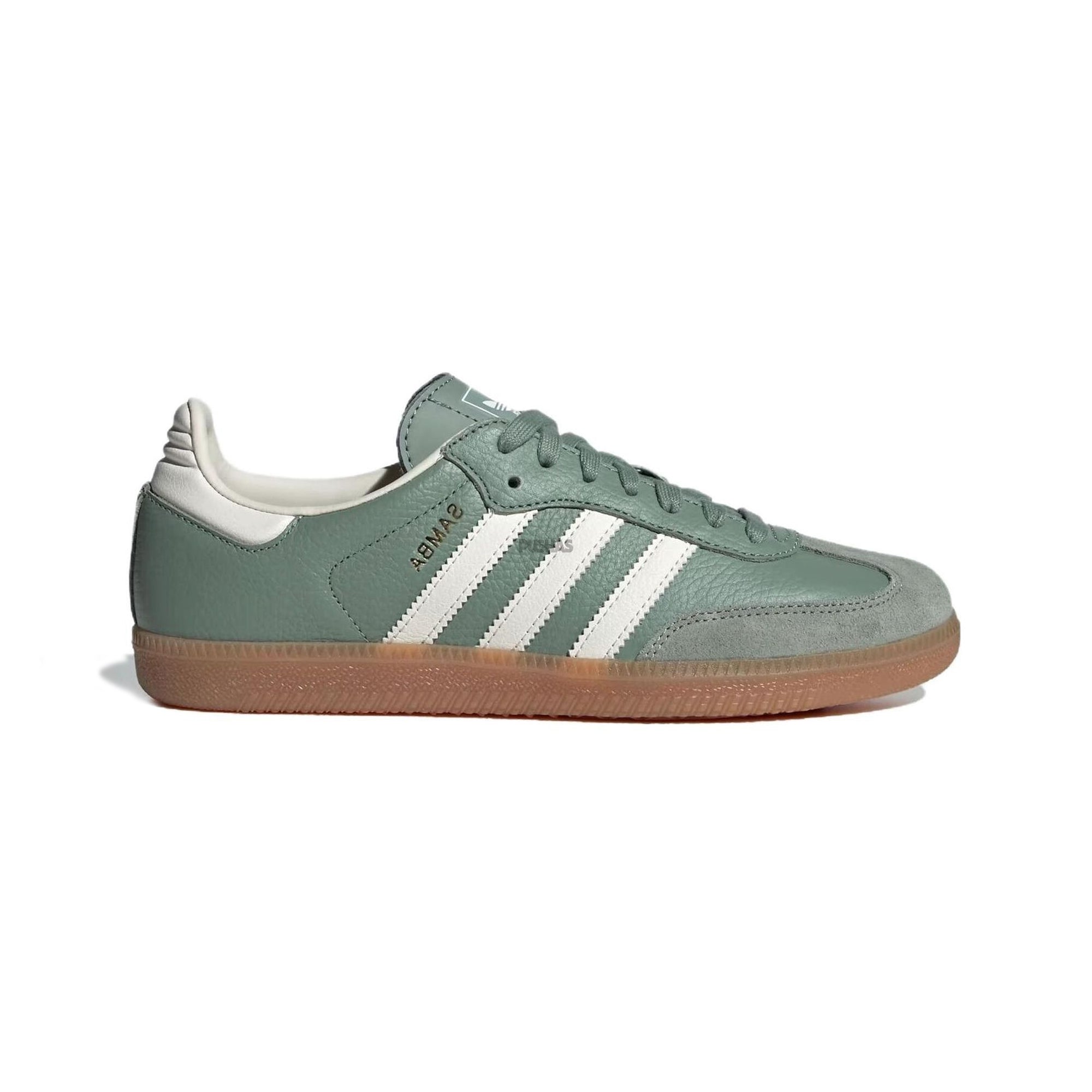 Adidas Samba OG 'Silver Green' Women's Sneakers 2023 - Classic White & Green Leather Shoes for Women - Perfect for Casual Wear, Street Style & Everyday Comfort