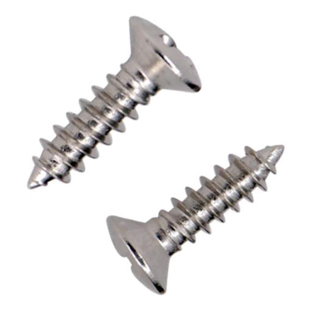 50-Piece Guitar Pickguard Mounting Screws Set - 12mm Replacement Screws for Electric Guitar & Bass Repair - Perfect for DIY Guitar Maintenance & Hardware Upgrades