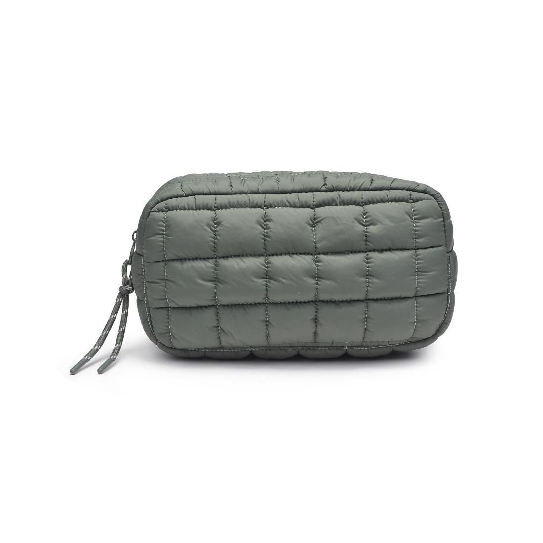Cloud Nine Quilted Puffer Nylon Cosmetic Pouch - Waterproof Makeup Bag for Travel, Gym & Everyday Use | Compact Organizer for Cosmetics, Toiletries & Jewelry