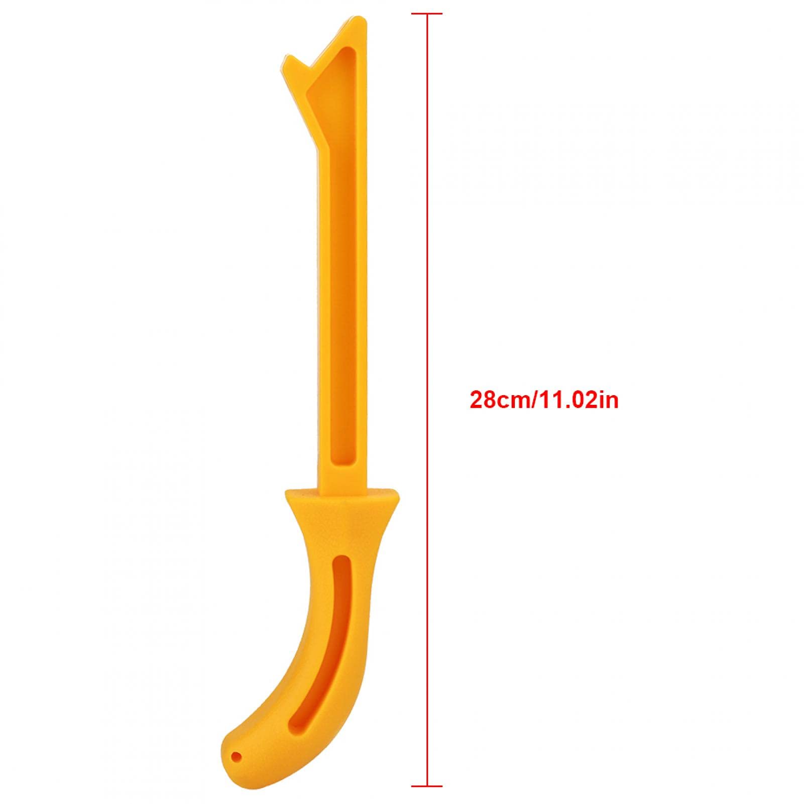 Oumefar ABS Woodworking Push Stick - Yellow Table Saw Blade Safety Push Stick for Carpentry, Router & Woodworking | Perfect for Table Saw Cutting, Wood Projects & DIY Safety