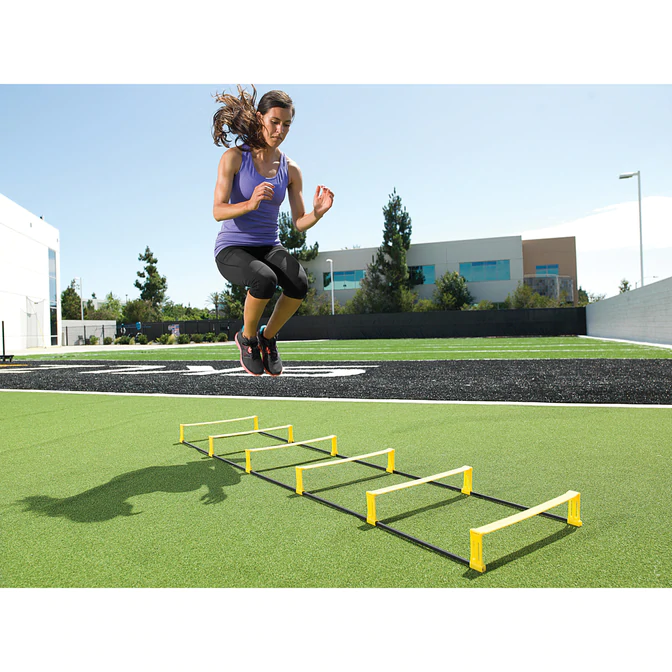 SKLZ Elevation Ladder - Adjustable Basketball Training Equipment for Home & Gym Use - Perfect for Dunking, Jump Training & Vertical Leap Exercises