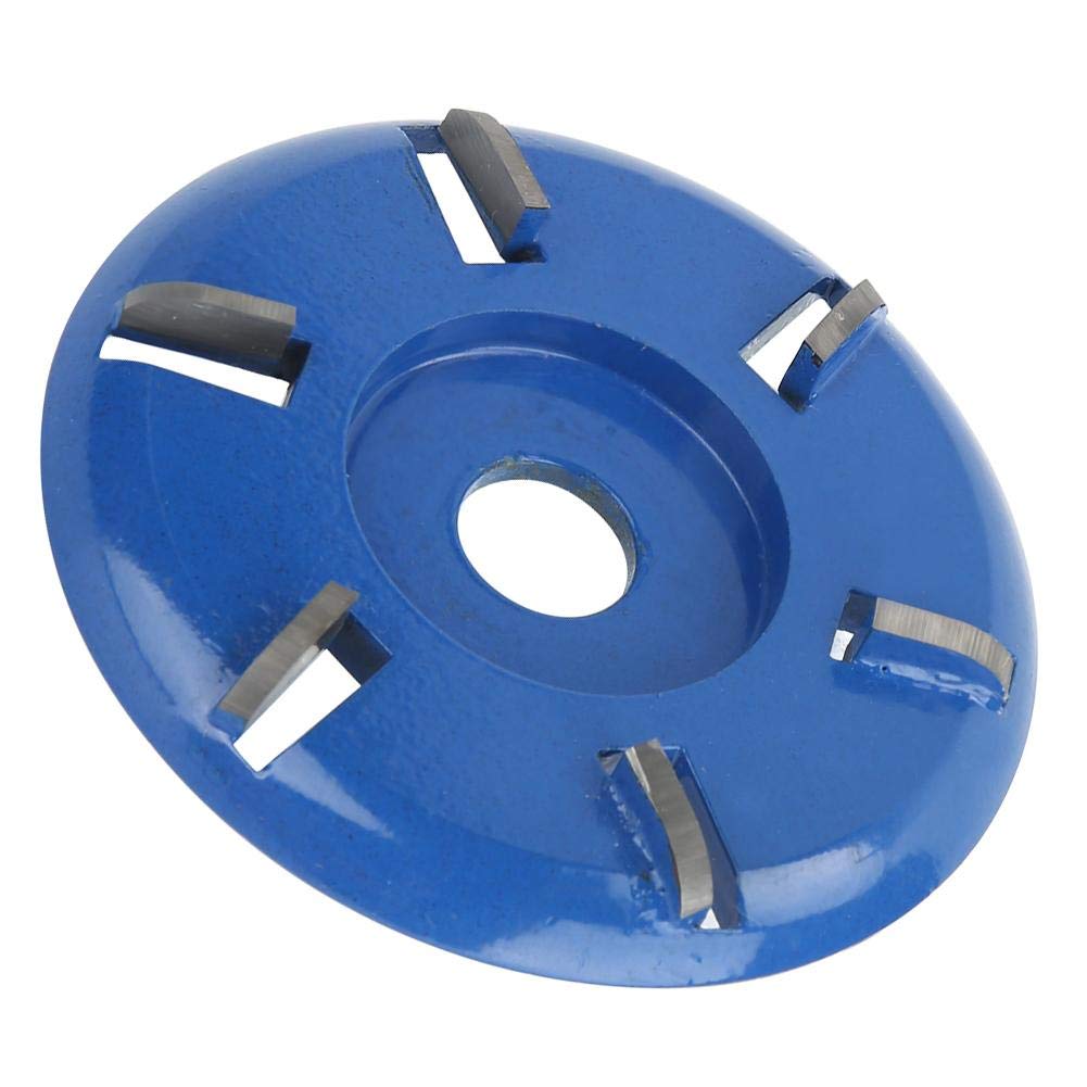 6-Teeth Steel Wood Carving Disc - Power Milling Cutter for Angle Grinder | Woodworking Tool Accessories | Perfect for DIY Projects, Furniture Making & Artistic Wood Carving