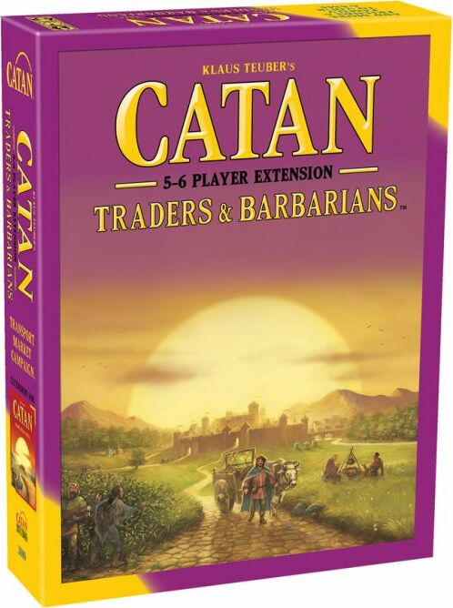 Catan: Traders & Barbarians 5-6 Player Expansion - Board Game Extension for Family Game Night & Strategy Game Lovers