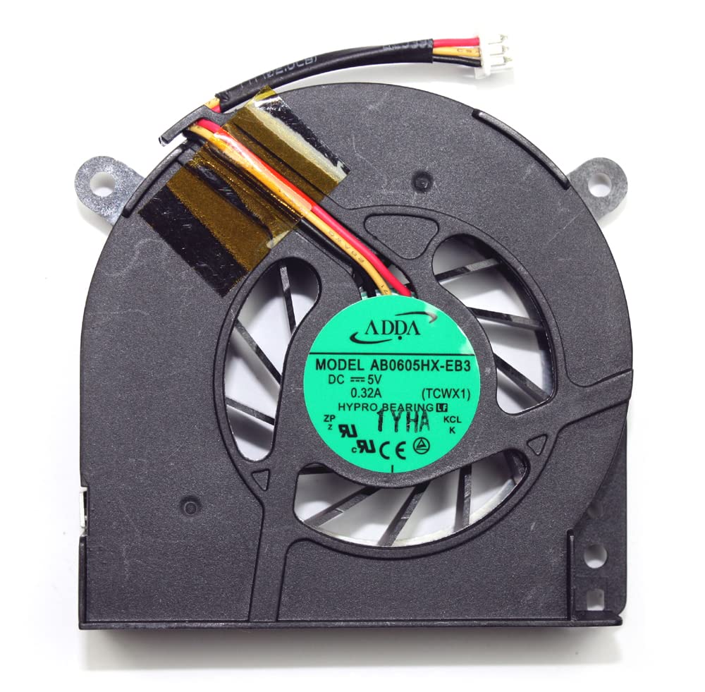 Replacement Laptop Cooling Fan for Toshiba Satellite A80-122 - High Performance Quiet Computer Fan for Overheating Prevention & PC Repair - Perfect for Gaming, Work & Home Office Use