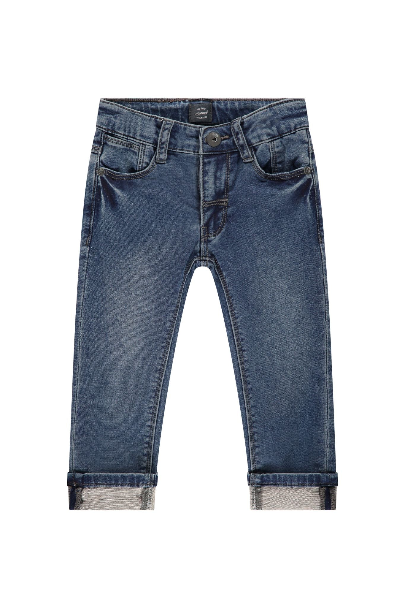 Dark Blue Denim Jeans for Boys - Comfortable & Durable Kids' Pants for School, Play & Everyday Wear