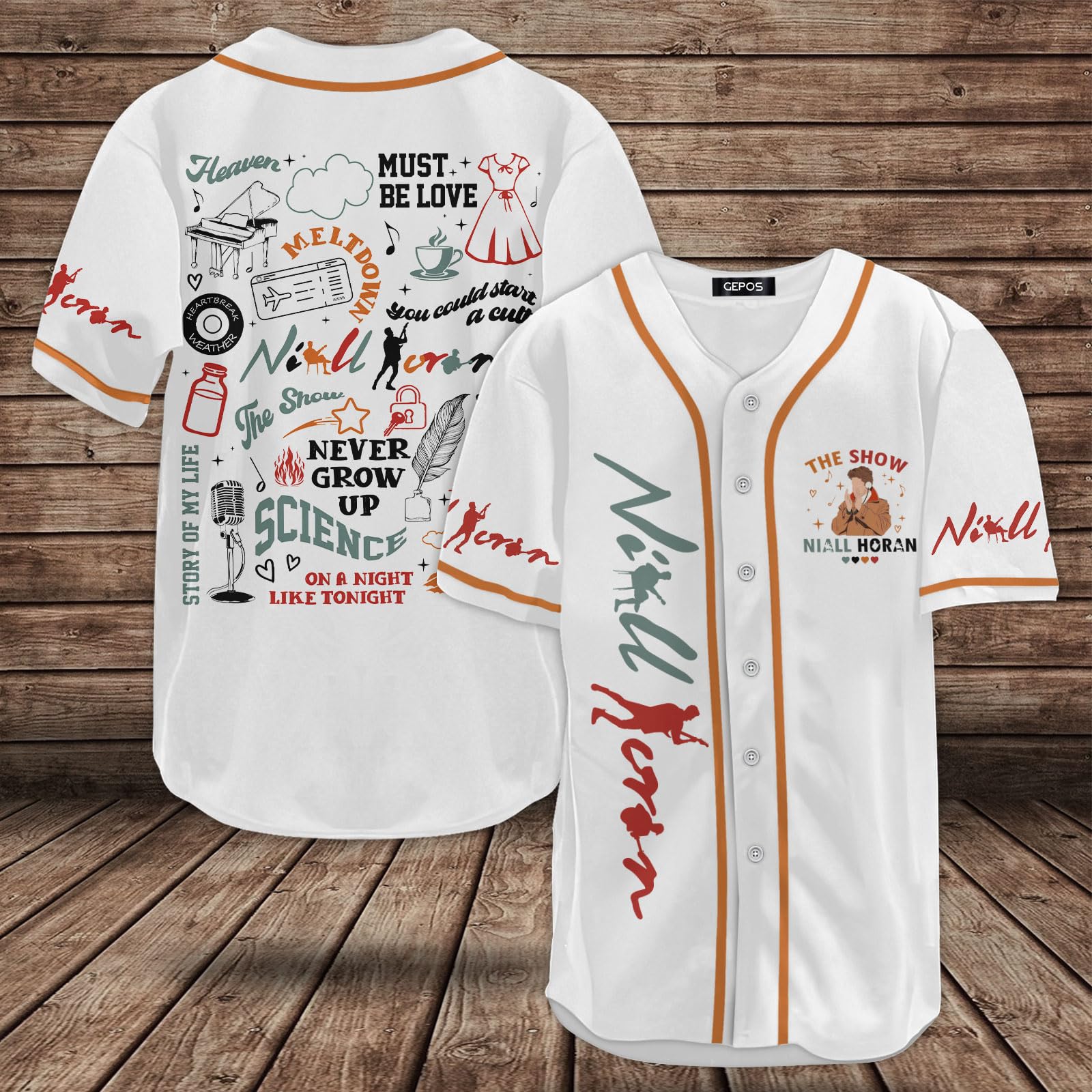 Custom Baseball Jersey - Personalized Sports Uniform for Men & Women - Printed Casual Baseball Shirt - Perfect for Games, Team Events & Birthday Gifts - Great Sports Fan Apparel for Baseball Lovers