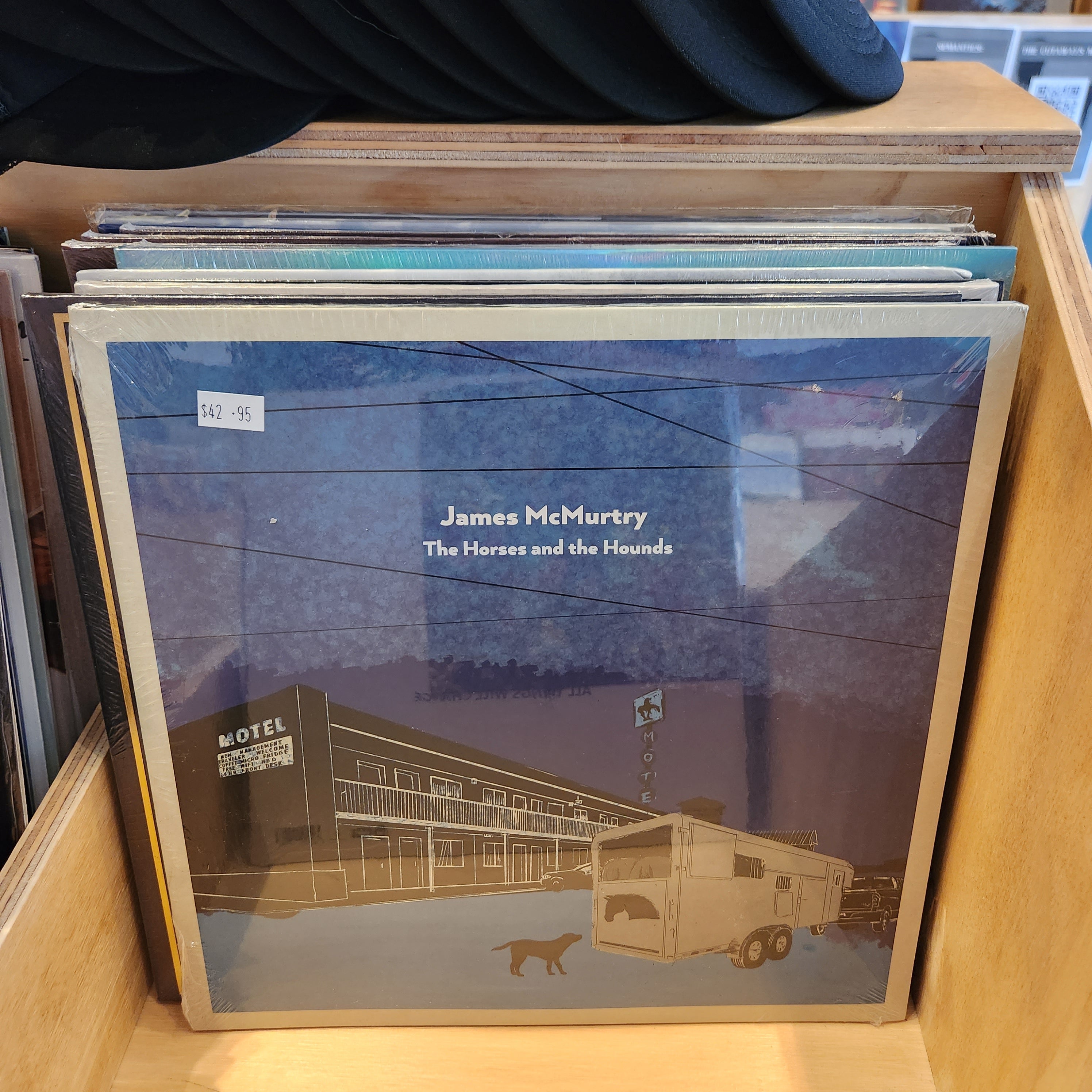 James McMurtry - The Horses and the Hounds (Indie Exclusive Gray Vinyl LP) | Limited Edition Collectible Record for Music Lovers & Audiophiles | Perfect for Home Listening, Gifts & Vinyl Collections