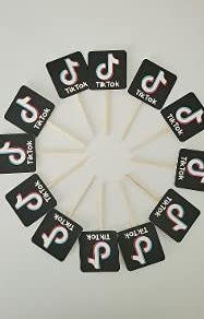 TikTok Viral Cupcake Toppers - Fun & Unique Cake Decorations for Birthdays, Parties & Celebrations | Perfect for DIY Baking & Social Media Sharing