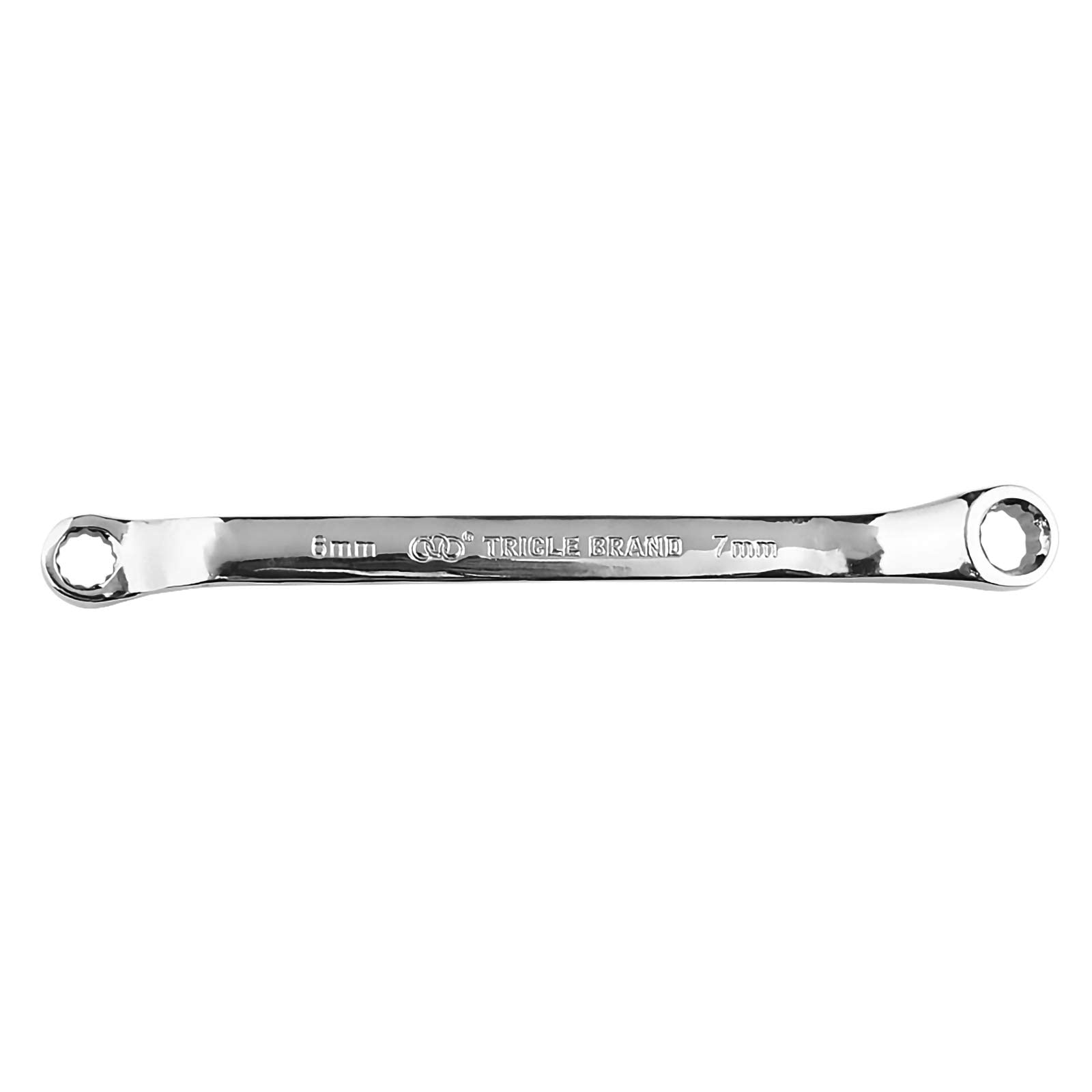 Larcele 45-Degree Offset Box Wrench Set - 6mm & 7mm Metric - CR-V Steel - Professional Automotive & Bike Repair Tool - Perfect for Tight Spaces & DIY Projects