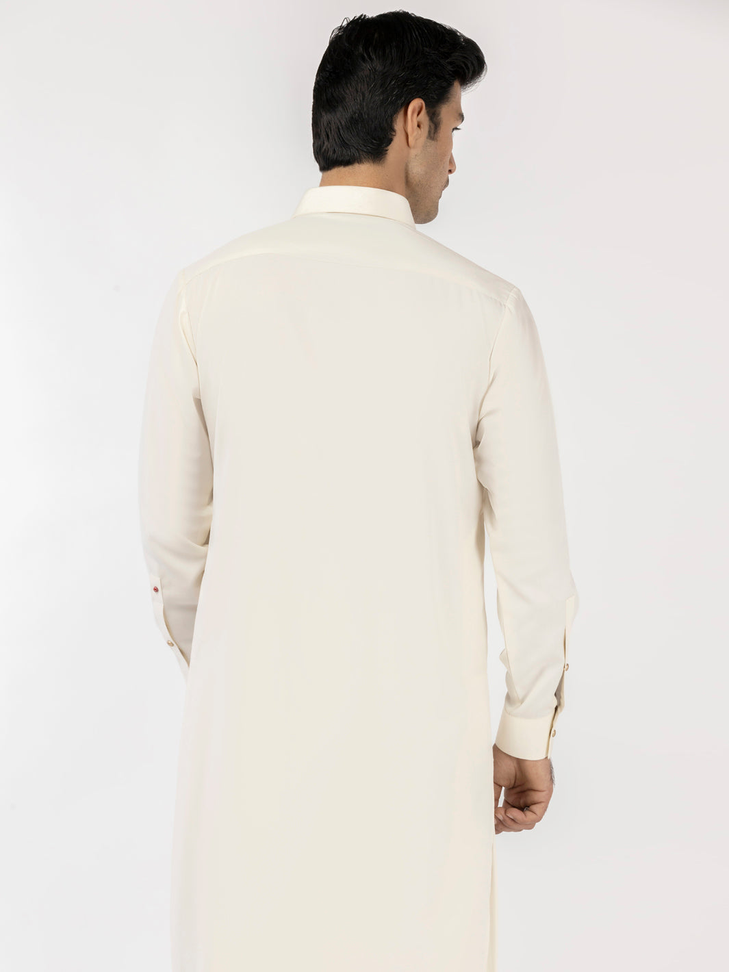 Blended Off White Shalwar Kameez by J. Junaid Jamshed | Premium Pakistani Traditional Outfit for Men | Perfect for Weddings, Eid & Special Occasions
