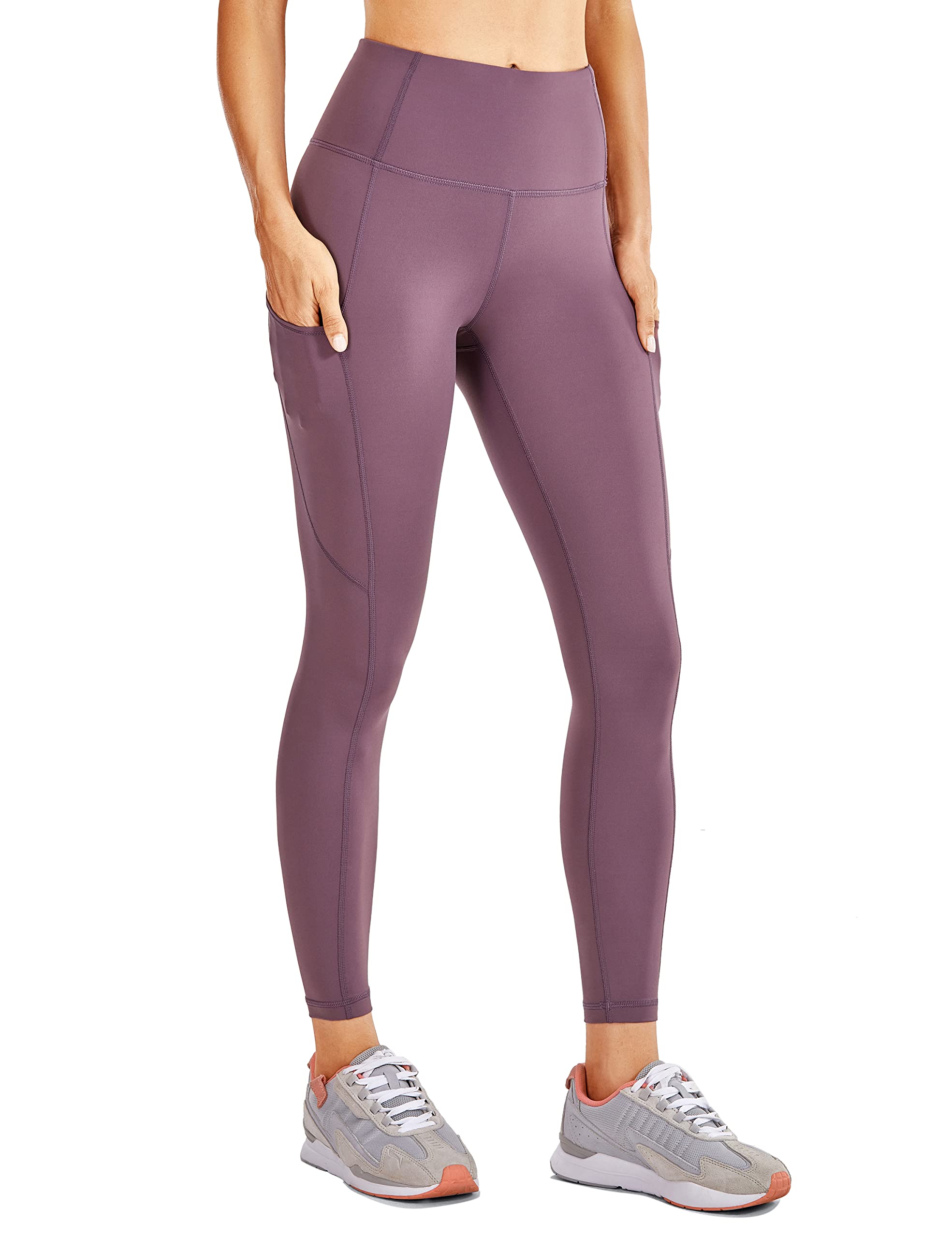CRZ YOGA Women's High Waist Workout Leggings 25