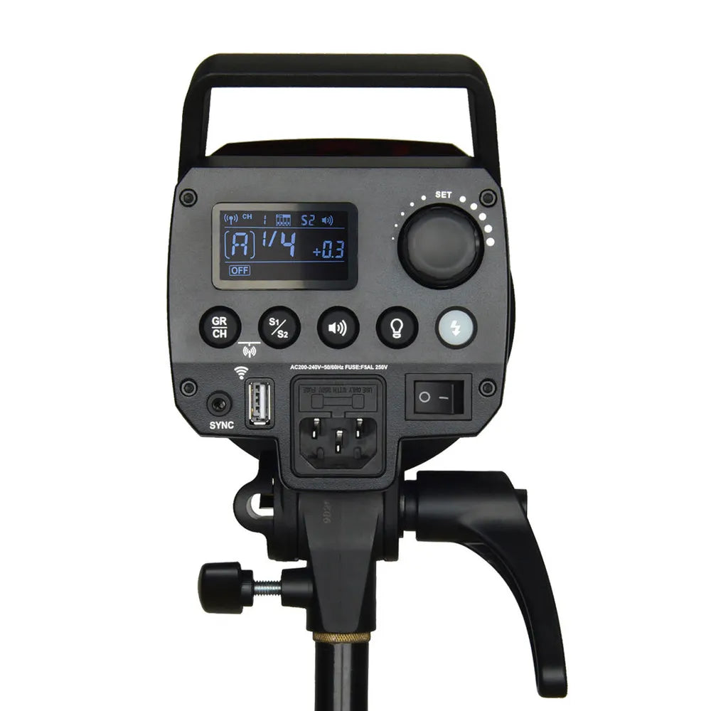 Godox 600W Studio Flash Lighting Kit with 2 x MS300 V - Professional Photography Lighting for Portraits, Product Shoots & Home Studio Setups