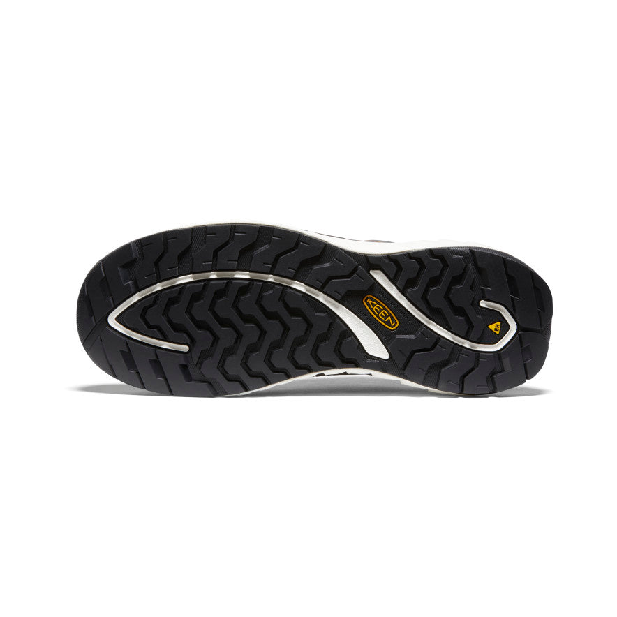 Men's Arvada Work Sneaker with Carbon Toe - Black/Curry Color | Slip-Resistant Safety Shoes for Construction, Warehouse & Outdoor Work