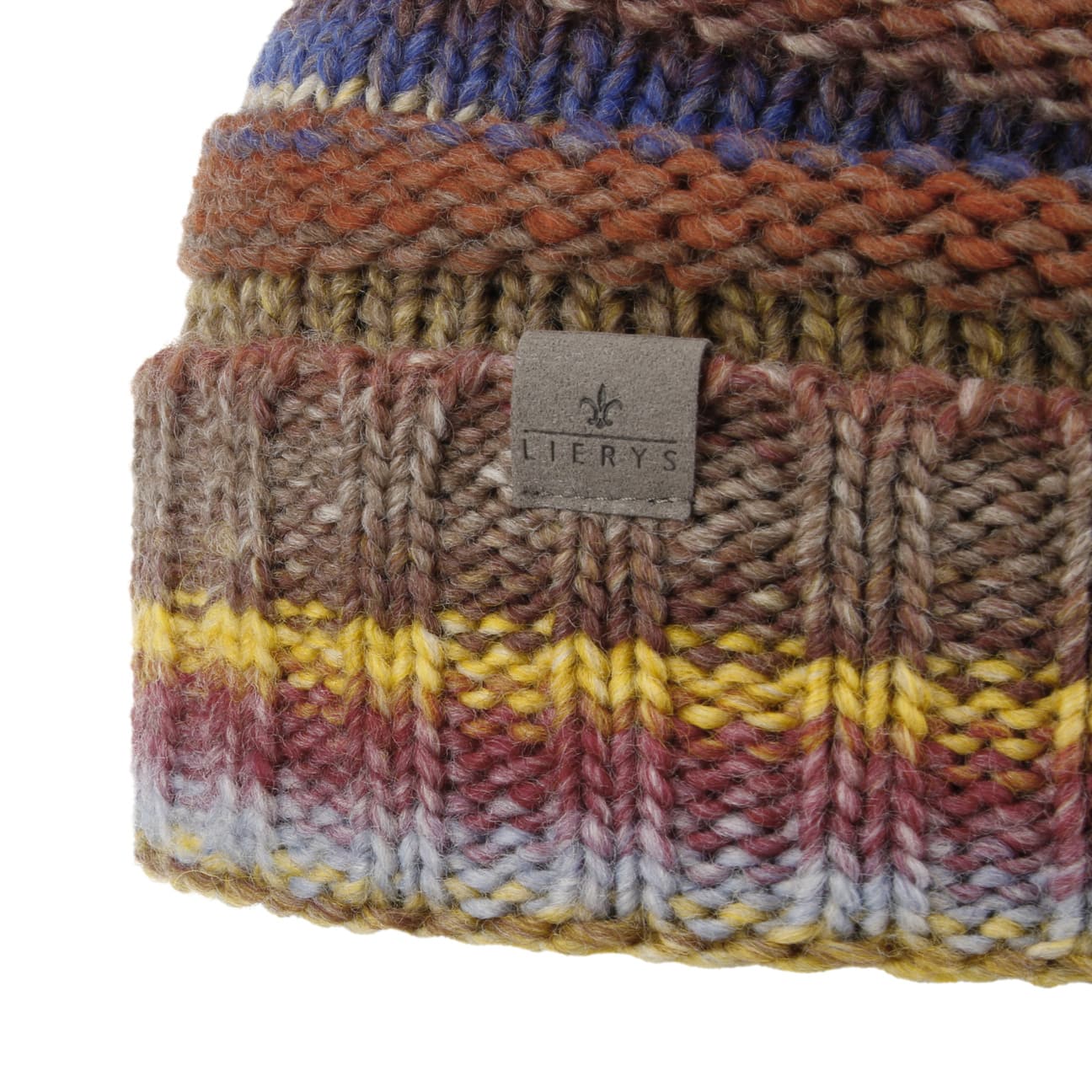 Lierys Bernardo Beanie - Fleece-Lined Winter Hat with Foldable Cuff for Men & Women - Perfect for Skiing, Snowboarding & Cold Weather Outdoor Activities