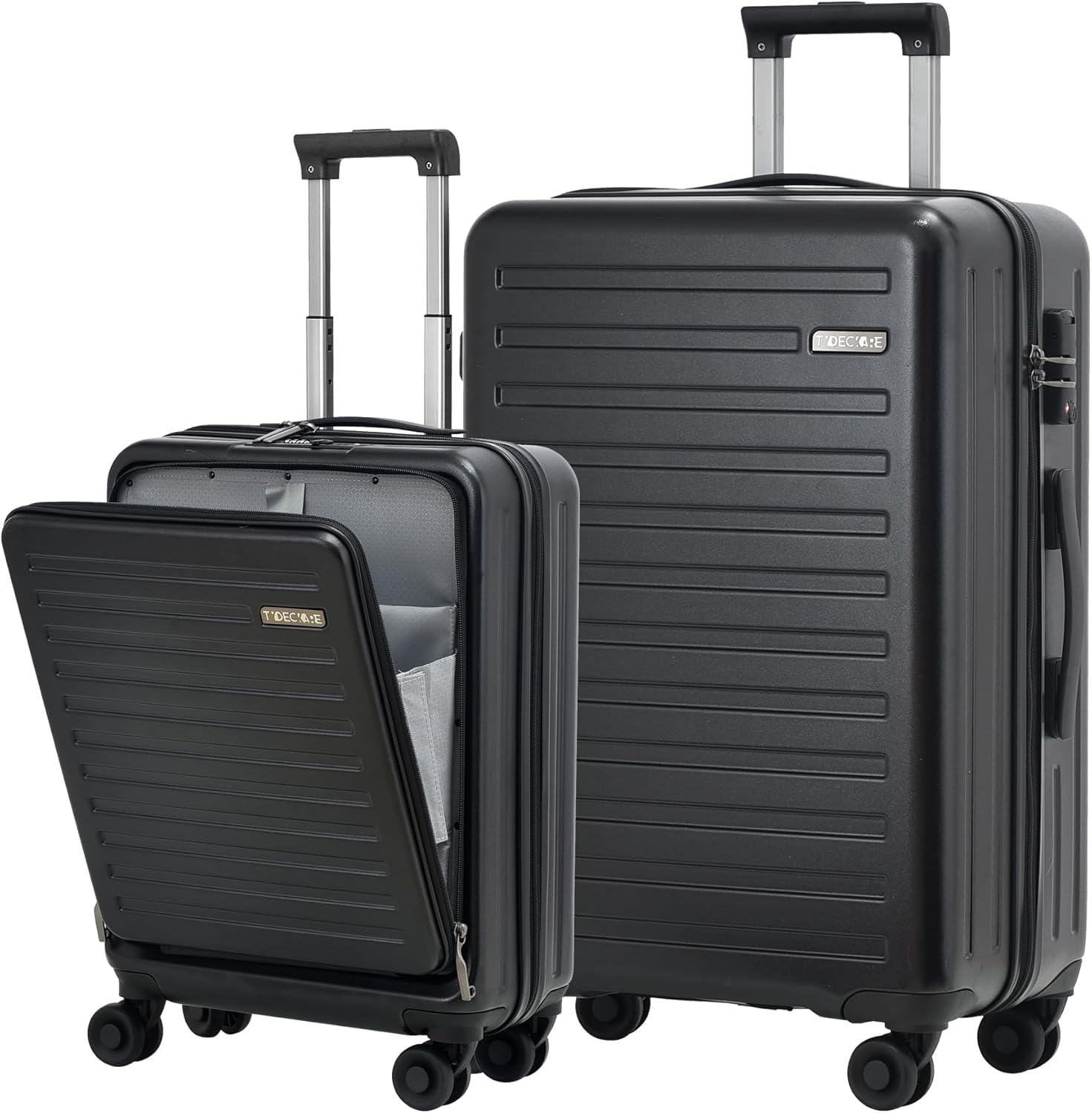 2-Piece Lightweight Hardshell Luggage Set (20