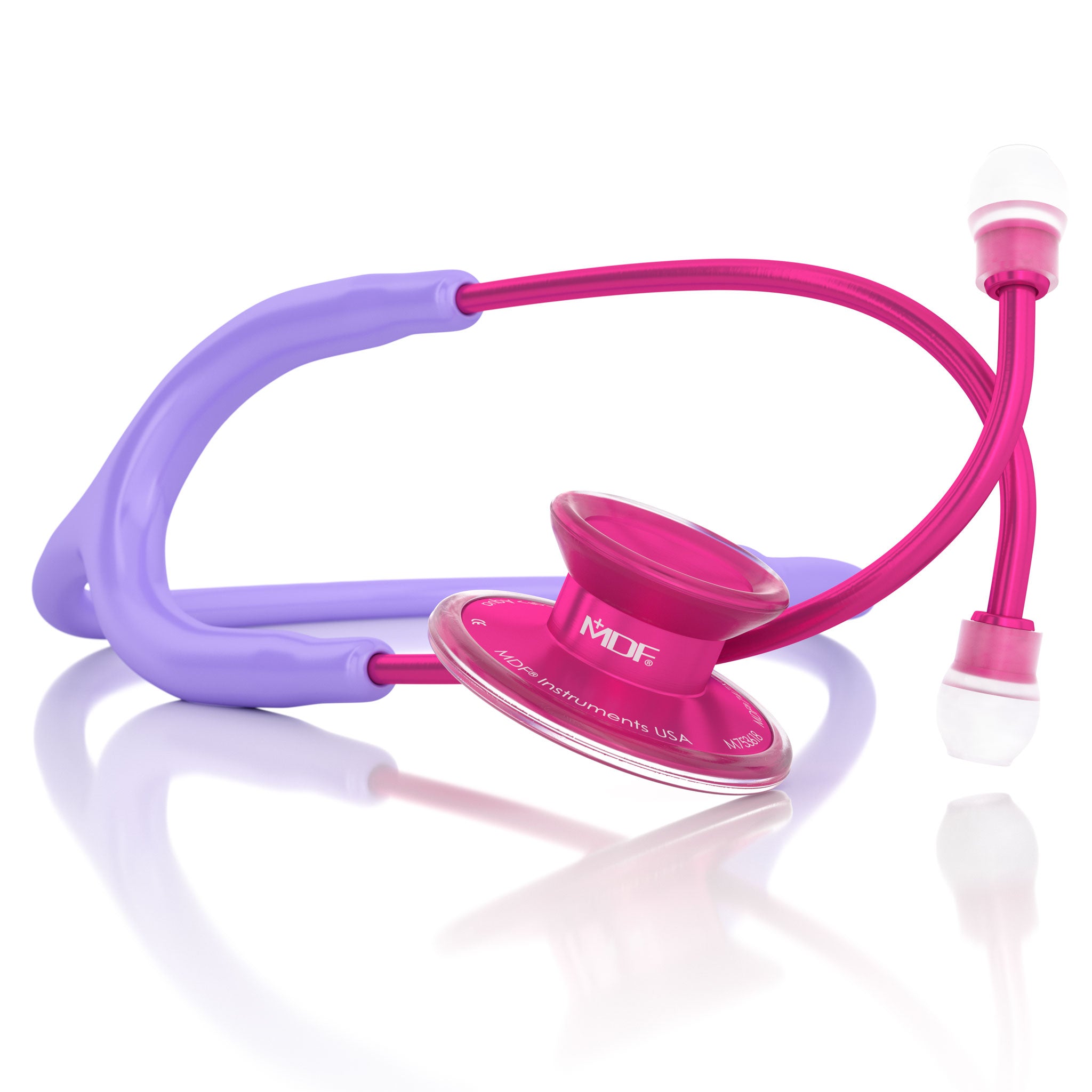 Premium Pink Stethoscope for Medical Professionals - Lightweight Pinkalloy Chestpiece & Soft Ear Tips - Ideal for Nurses, Doctors & Students in Hospitals, Clinics & Home Use