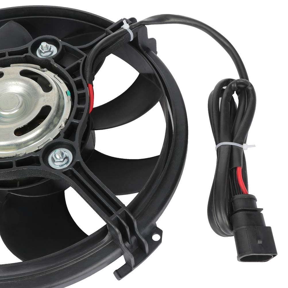 High Performance Electric Radiator Cooling Fan Compatible with Audi A6 Quattro 1995-2011, A8 1997-2010, A8 Quattro 2001-2004, S6 2001-2003, S8 1996-2003 - Perfect for Engine Cooling & Overheating Prevention in Hot Weather & Heavy Traffic