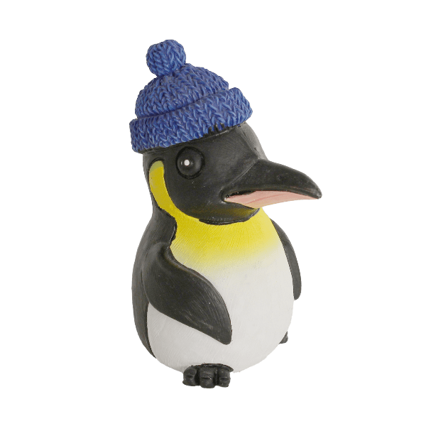 Funny Penguin with Hat Fish Tank Decoration - Cute Aquarium Ornament for Home & Office Decor - Perfect for Tropical, Saltwater & Freshwater Tanks