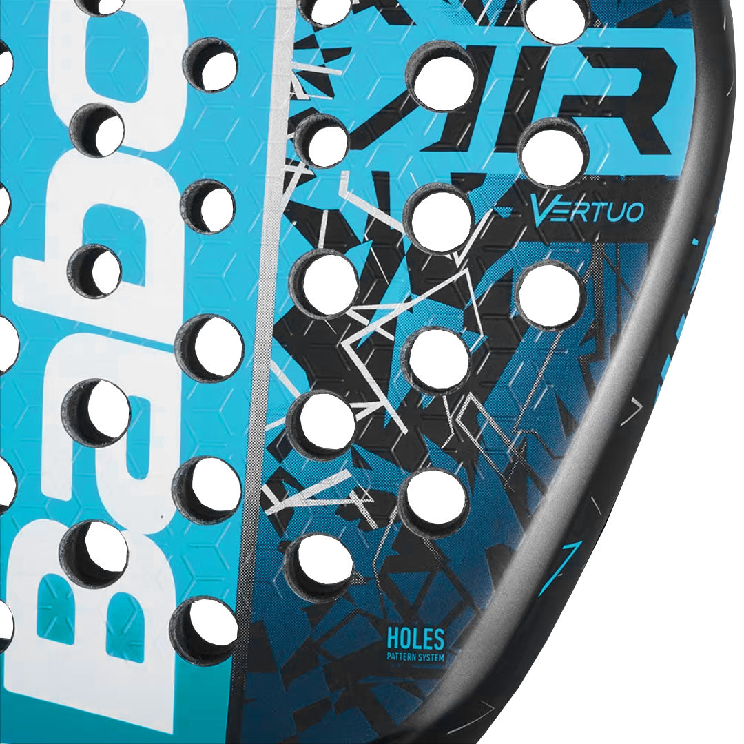 Babolat Air Vertuo Tennis Shoes - Blue/Black - Lightweight & Breathable for Men & Women - Perfect for Court Play & Casual Wear