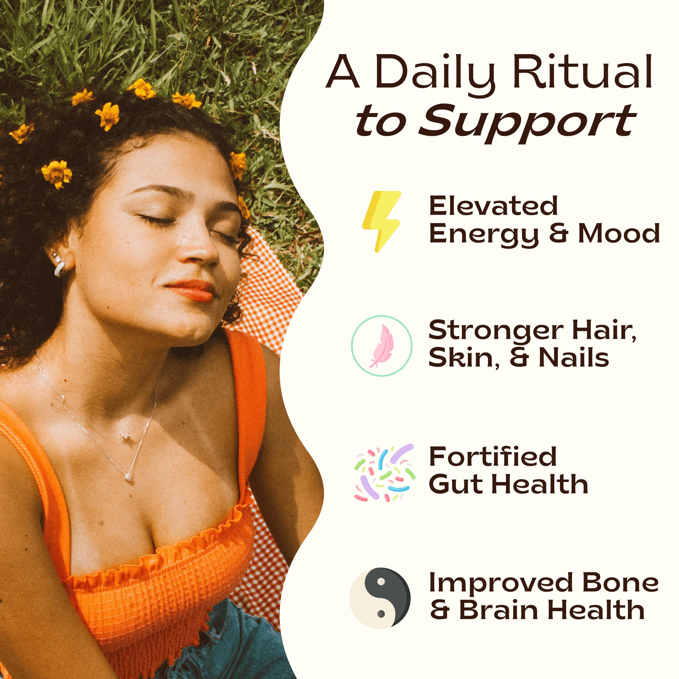 Organic JIBBY Mushroom Coffee with Collagen & MCT Oil - Superfood Energy Boost for Focus & Digestion - Perfect for Busy Mornings & Workouts