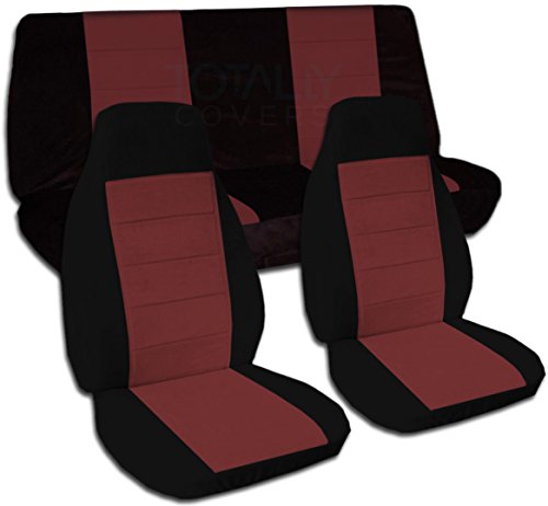 Black and Burgundy
