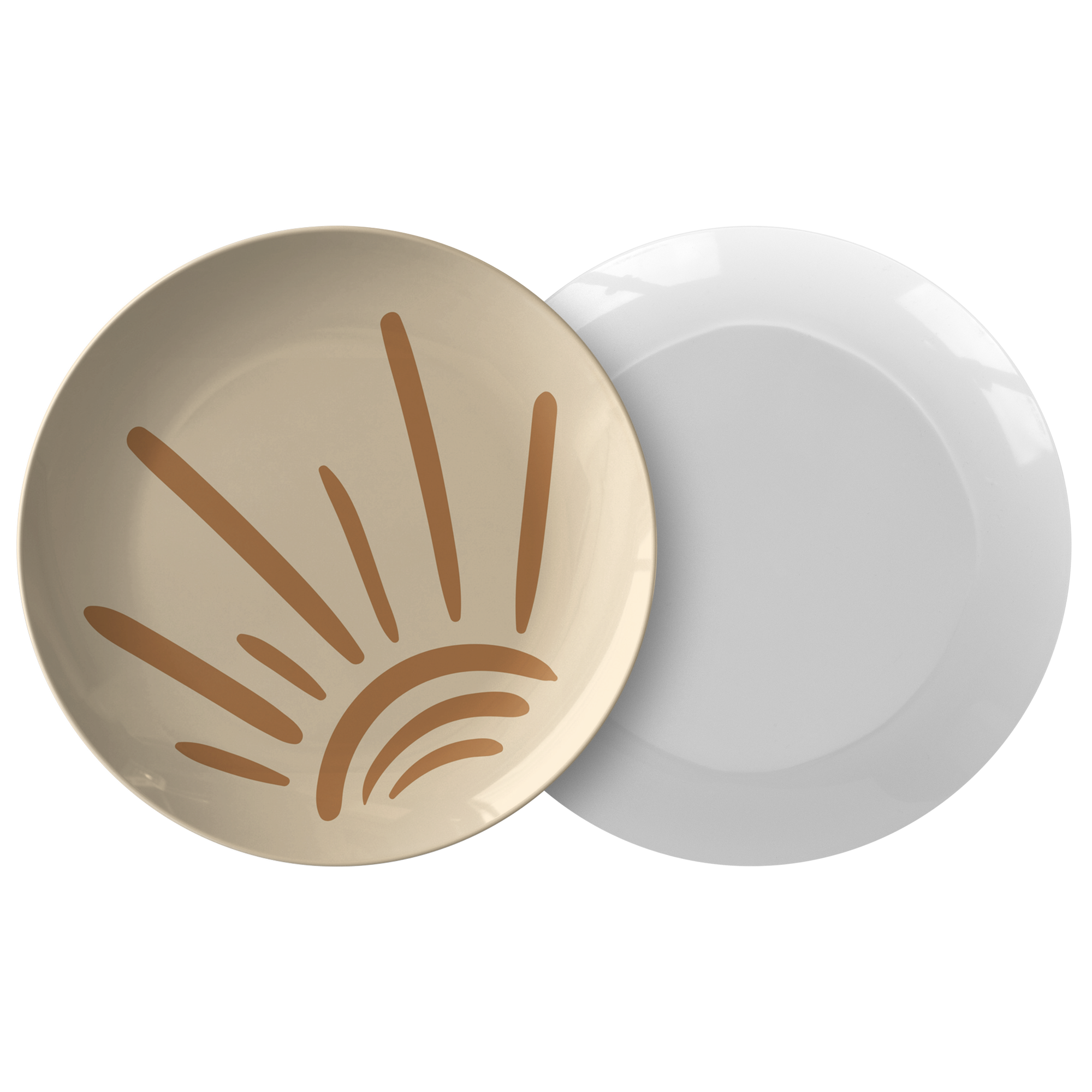 Eco-Friendly Plastic Dinner Plates Set - Durable & Lightweight for Parties, Picnics & Everyday Use - BPA-Free Dishware for Kids & Adults