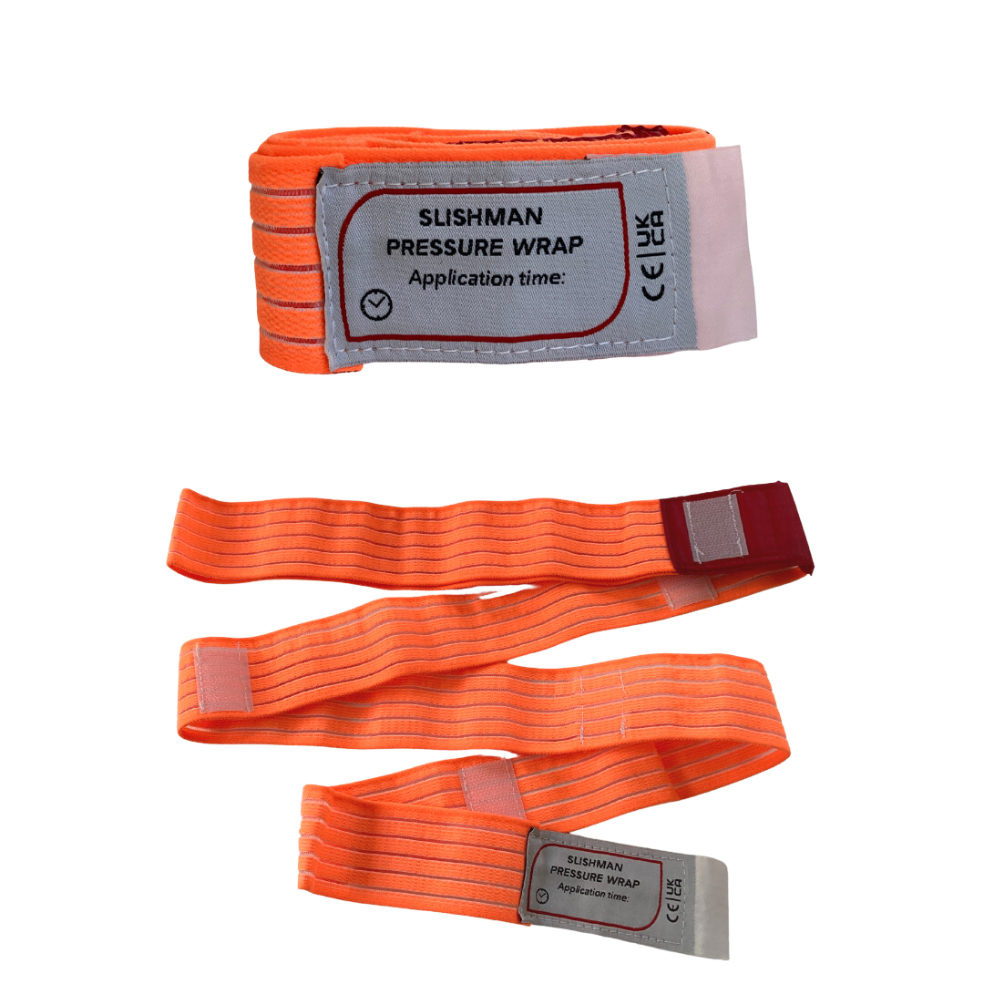 Slishman Adjustable Pressure Wrap for Knee, Elbow & Ankle Support - Ideal for Sports, Recovery & Pain Relief