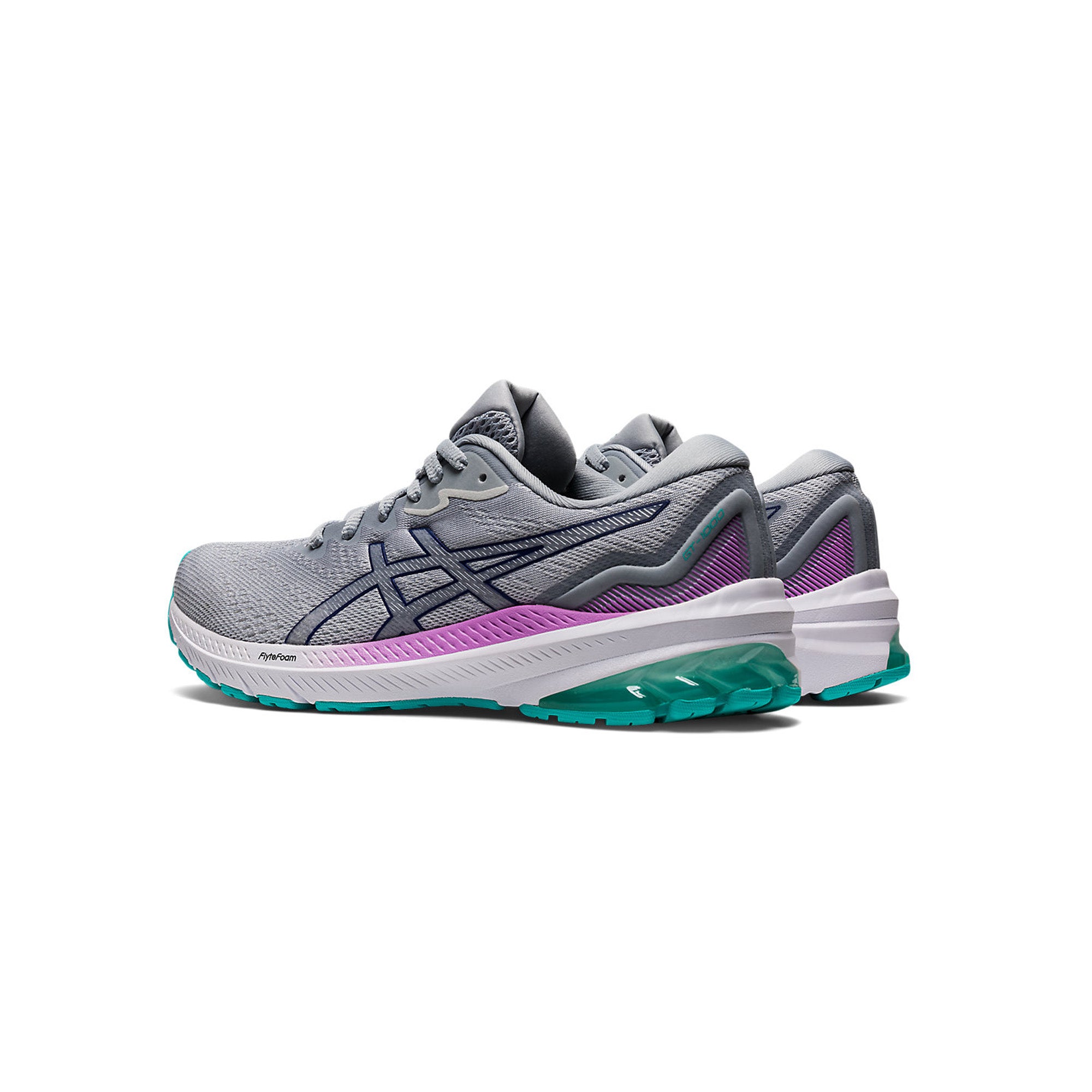 ASICS GT-1000 11 Running Shoes for Women - Glacier Grey (2022) | Lightweight Cushioned Athletic Shoes for Jogging, Gym & Everyday Wear