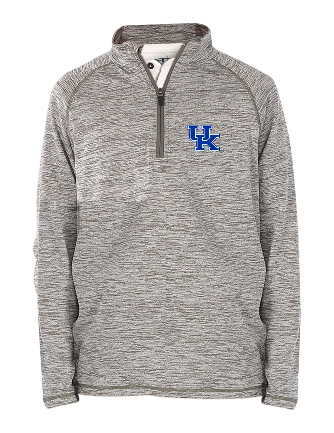 Kentucky Wildcats Youth Boys' 1/4 Zip Pullover Fleece Jacket - Lightweight Warm Layered Outerwear for School, Sports & Game Day Outfits