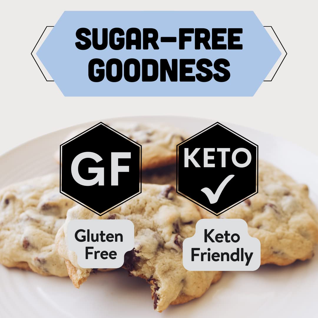 Monk Fruit Allulose & Erythritol Sweetener - Zero Calorie Keto Sugar Substitute, 4lb Plastic-Free Packaging - Perfect for Baking, Coffee & Low-Carb Diets