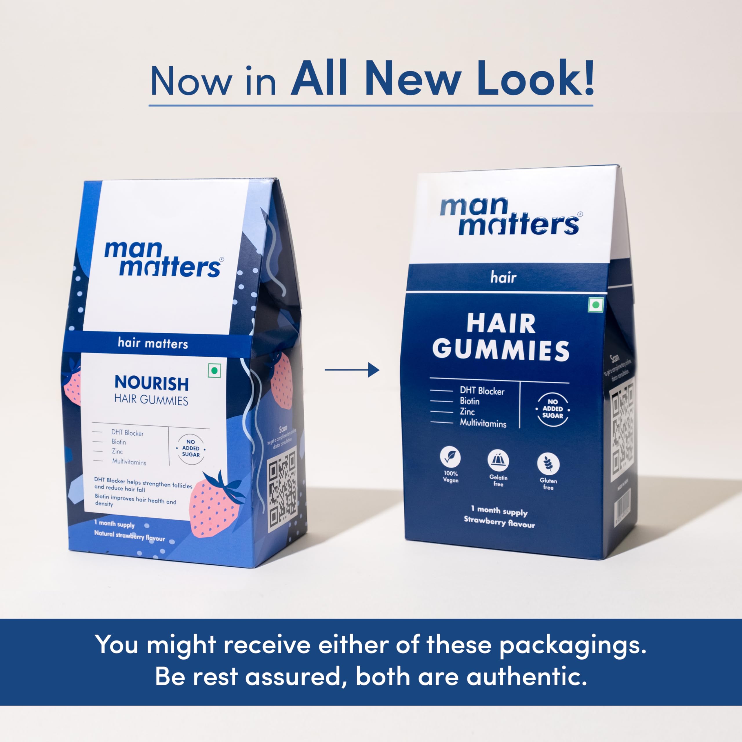 Man Matters Hair Growth Pack - Biotin Hair Gummies (30 Count) & Advanced Hair Serum (30ml) | Sugar-Free Supplement for Men | Stimulates Follicles & Promotes Healthy Hair Growth | Perfect for Thinning Hair & Daily Hair Care Routine