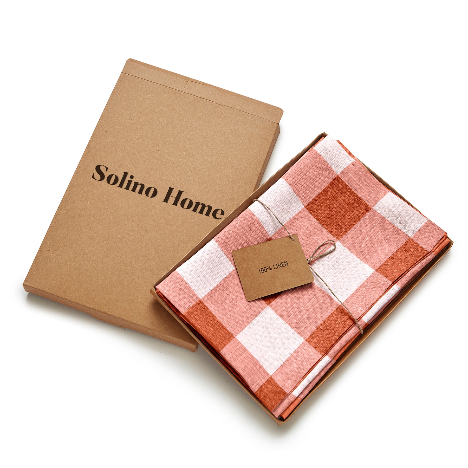 Buffalo Check Cotton Napkins - Set of 4 Premium Dinner Napkins for Holiday Table Setting, Christmas Decor & Farmhouse Dining - Reusable & Washable