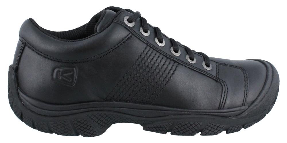 KEEN Utility Men's PTC Oxford Low Height Non-Slip Work Shoes - Slip-Resistant Kitchen & Food Service Shoes for Chefs, Waiters & Restaurant Workers