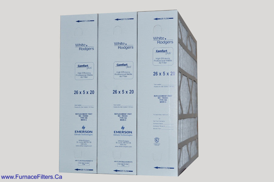 White Rodgers FR2000 100 Replacement Air Filter - 20 7/16
