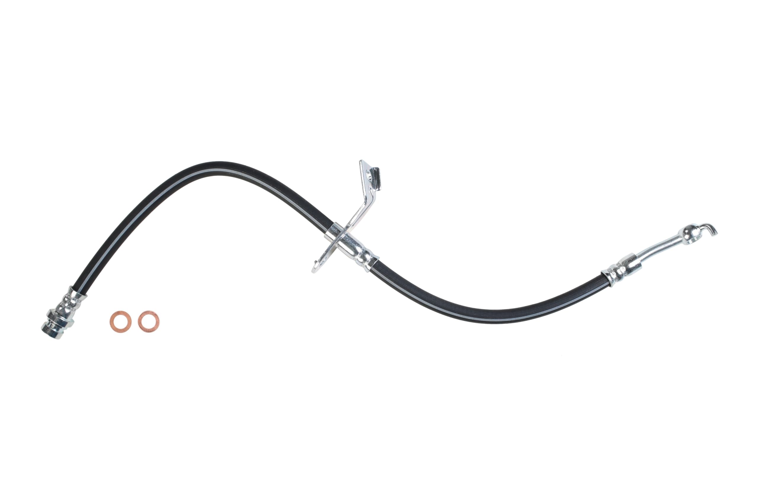 Sunsong 2205522 Brake Hydraulic Hose - High Performance Replacement Hose for Cars, Trucks & SUVs - Durable & Reliable Braking System Component - Perfect for Off-Roading, Towing & Daily Commuting