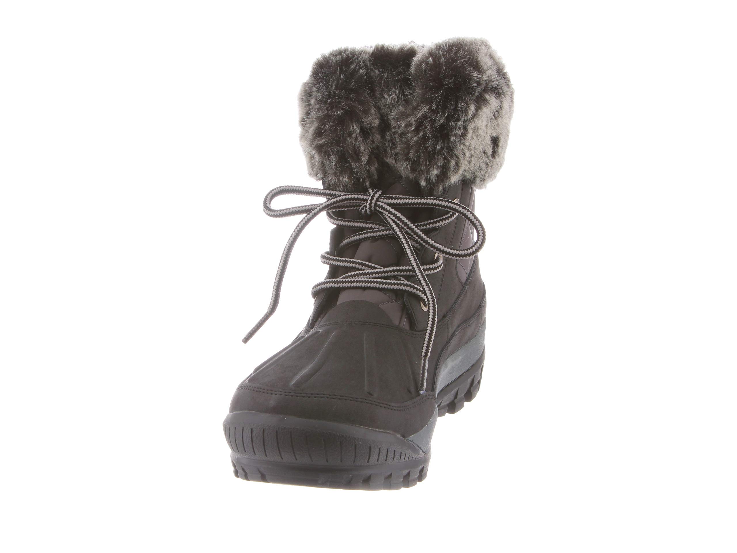 BEARPAW Women's Becka Suede Slip-On Winter Boots - Comfortable, Warm & Stylish in Multiple Colors for Casual Outings & Cold Weather