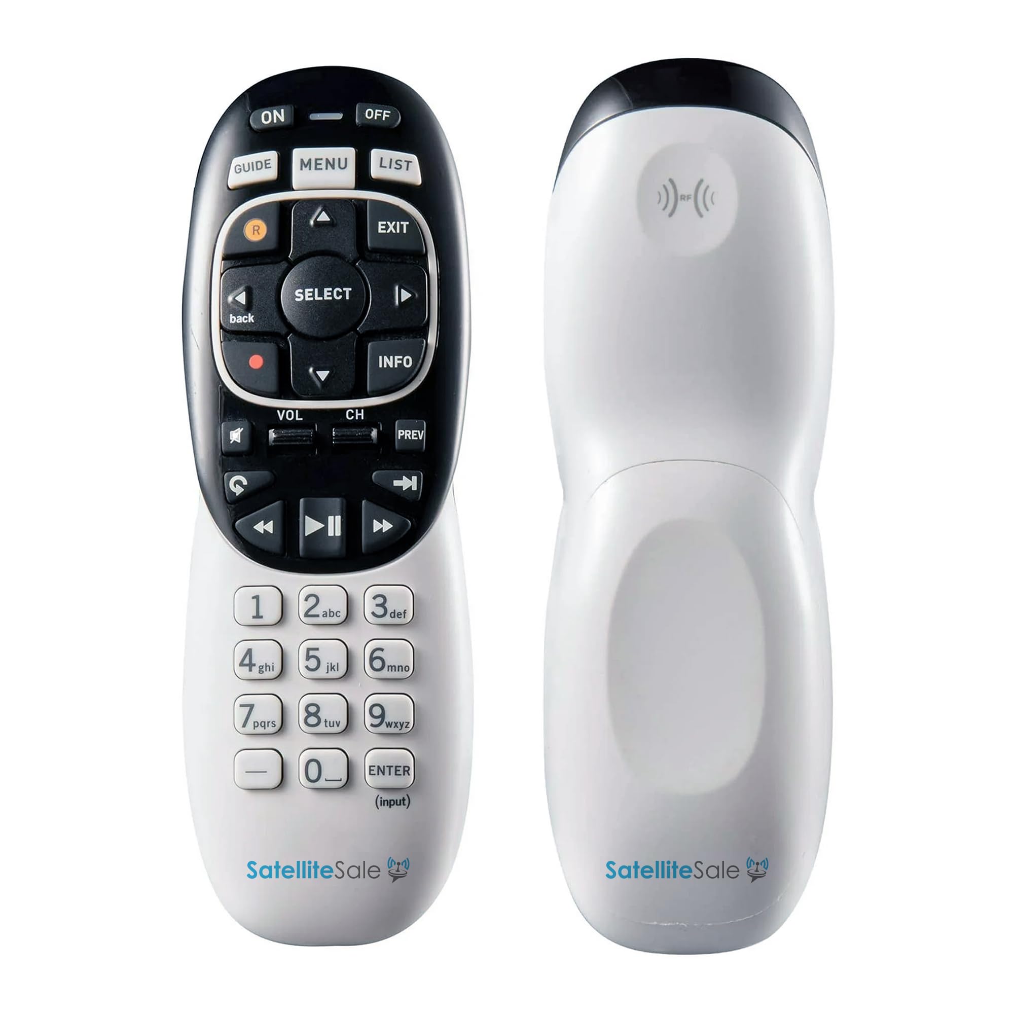 Satellite Remote Control Replacement for RC73 RC72 RC71 - Compatible with DirecTV HR34 HR44 HR54, AT&T Receivers & Genie DVRs - Perfect for Home Entertainment & TV Streaming Setup