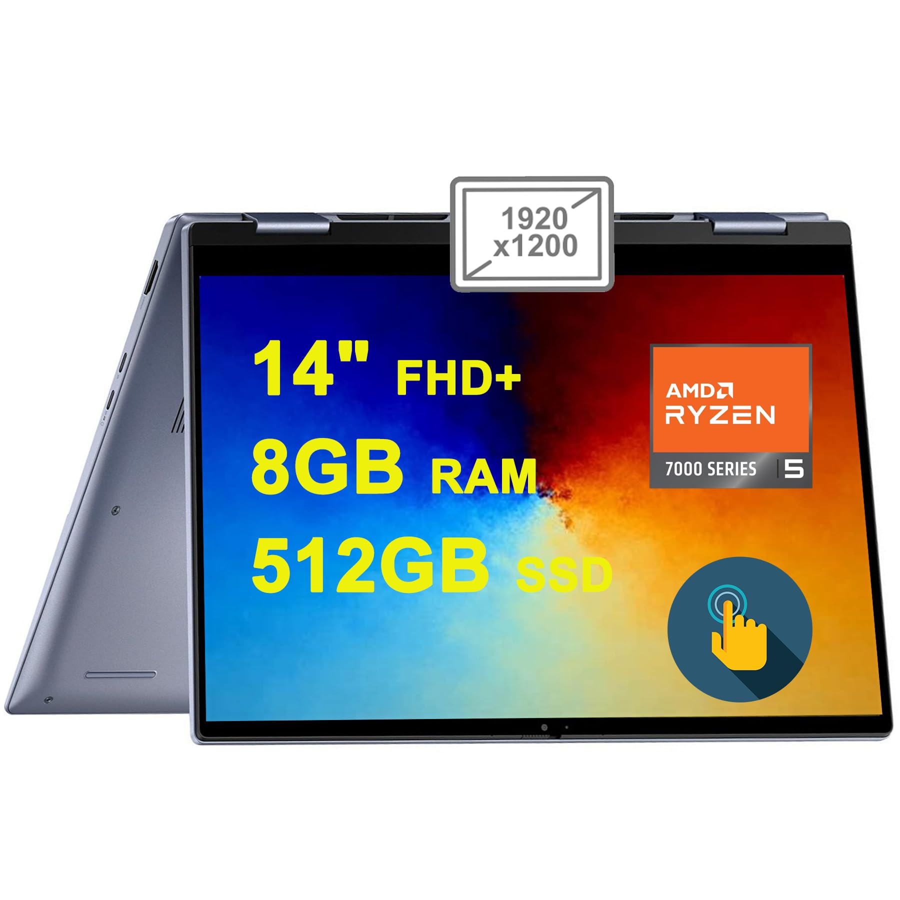 DELL Inspiron 14 7435 2-in-1 Laptop - 14