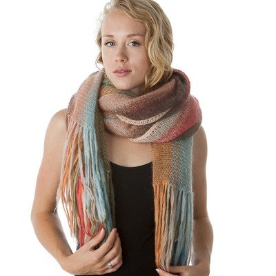Artyarns Silk Mohair Blanket & Shawl Knitting Kit - Rose Pattern | Luxury DIY Knitting Project for Home Decor, Gift Giving & Cozy Evenings