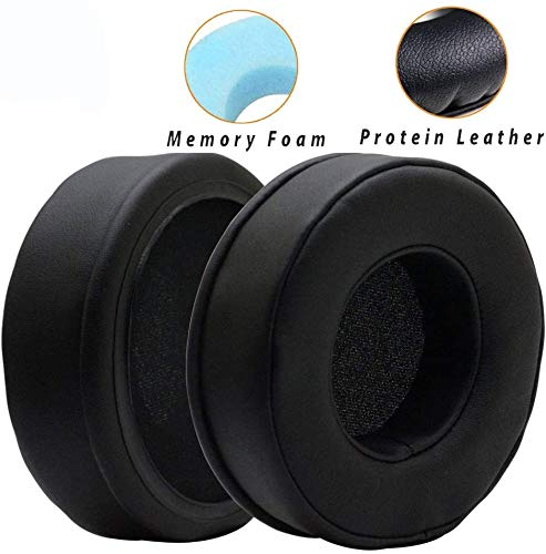 Replacement Ear Cushions for Skullcandy Hesh 2 Wireless Headphones - Soft Memory Foam Earpads - Noise Isolation & Comfort Upgrade (Black) - Perfect for Gaming, Music & Office Use